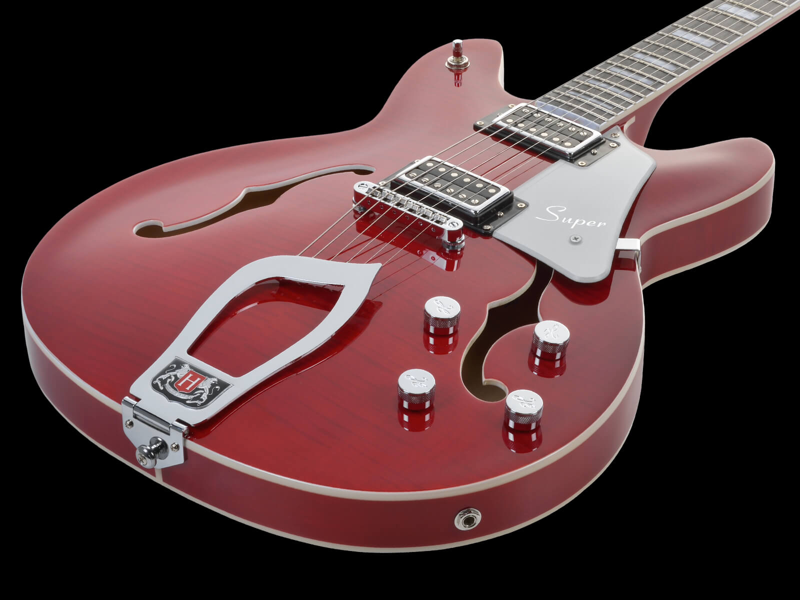 Hagstrom super shop viking left handed