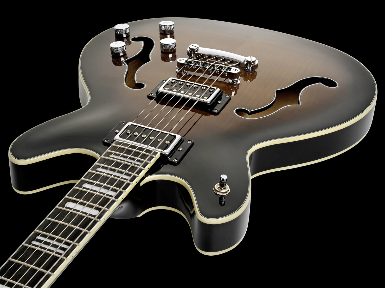 Hollow body baritone guitar hot sale