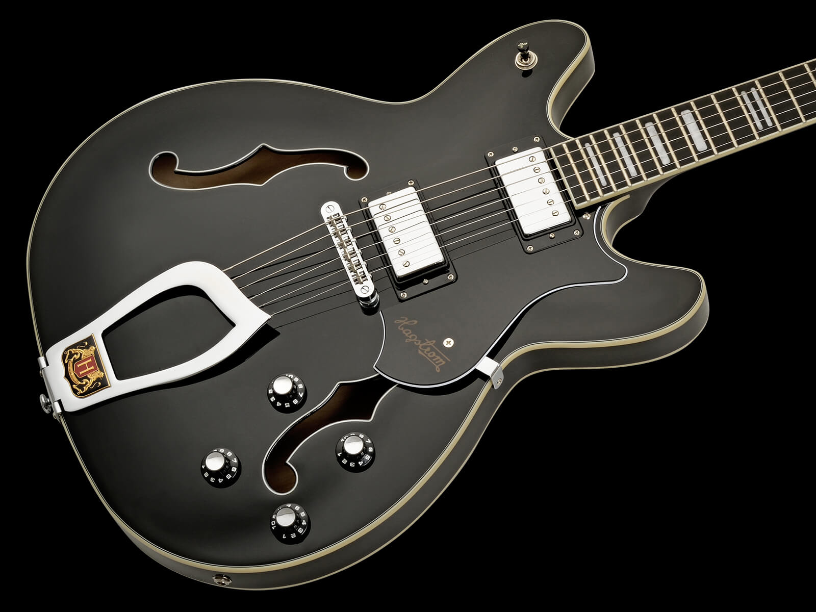 Hagstrom viking black on sale