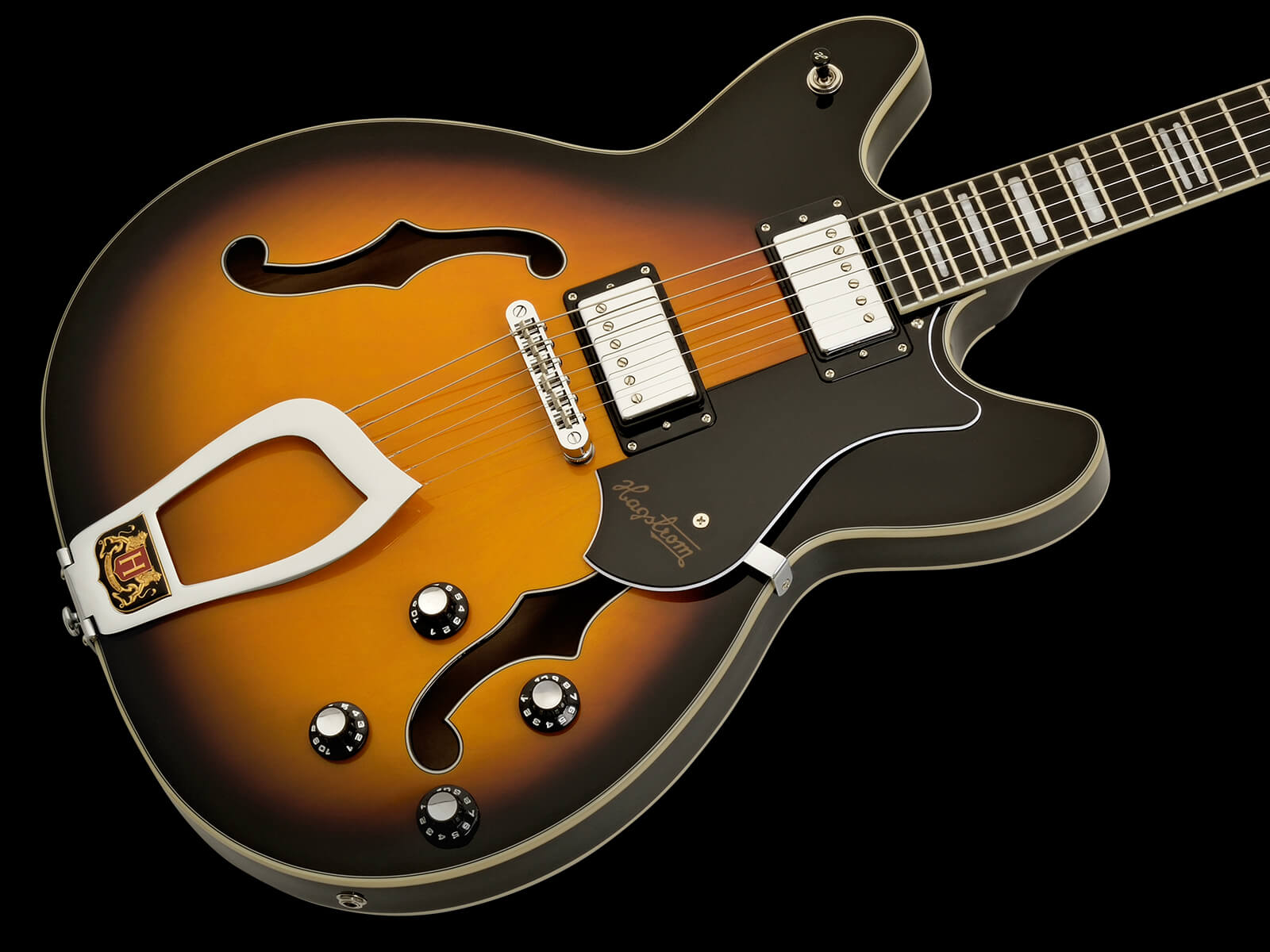 Hagstrom viking electric guitar top