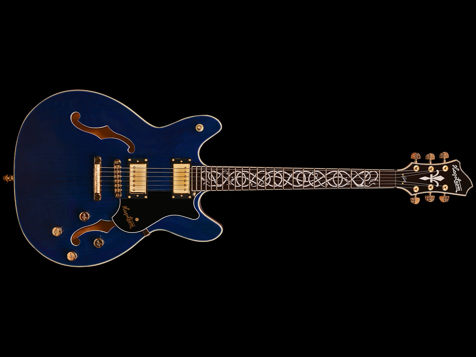 HAGSTROM Electric Guitar, Viking 100th Anniversary, VIK100-BLW