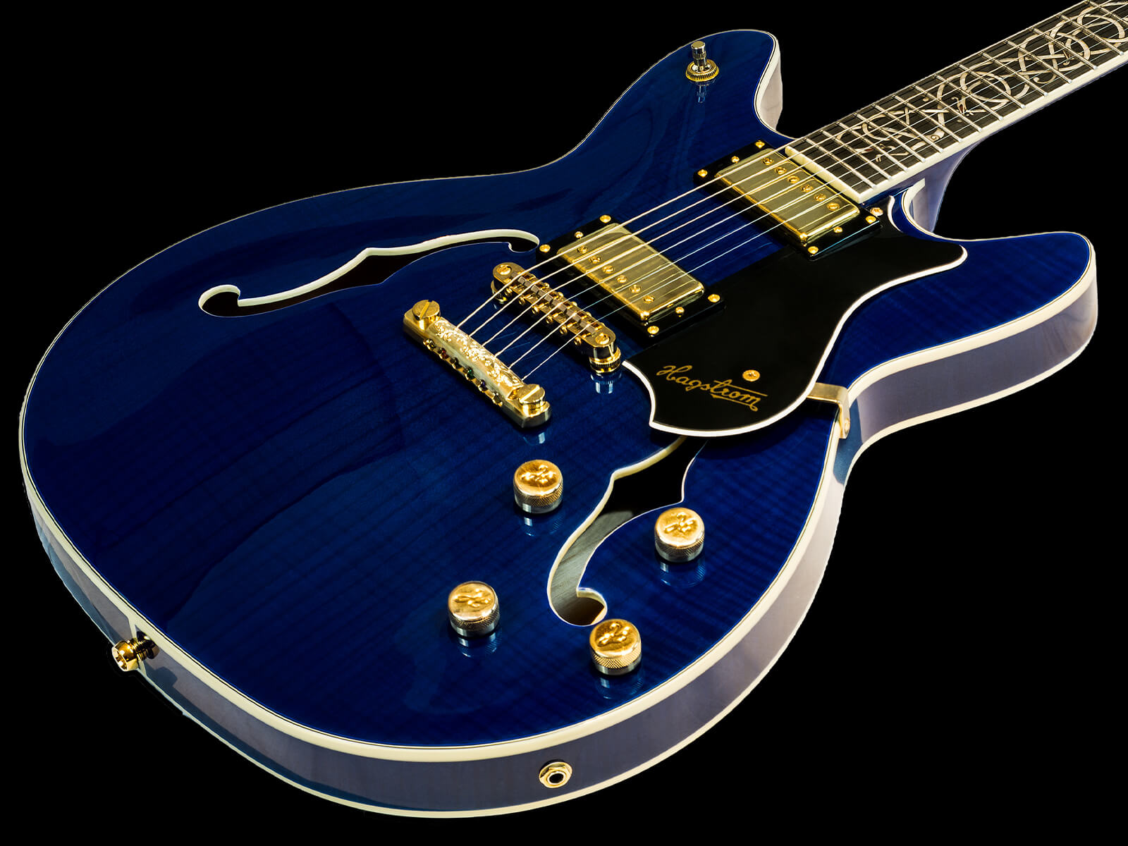 HAGSTROM Electric Guitar, Viking 100th Anniversary, VIK100-BLW